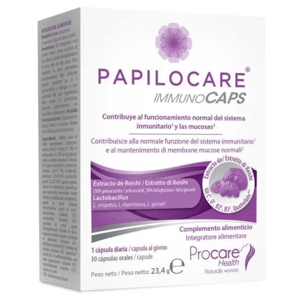 PAPILOCARE IMMUNO CAPS